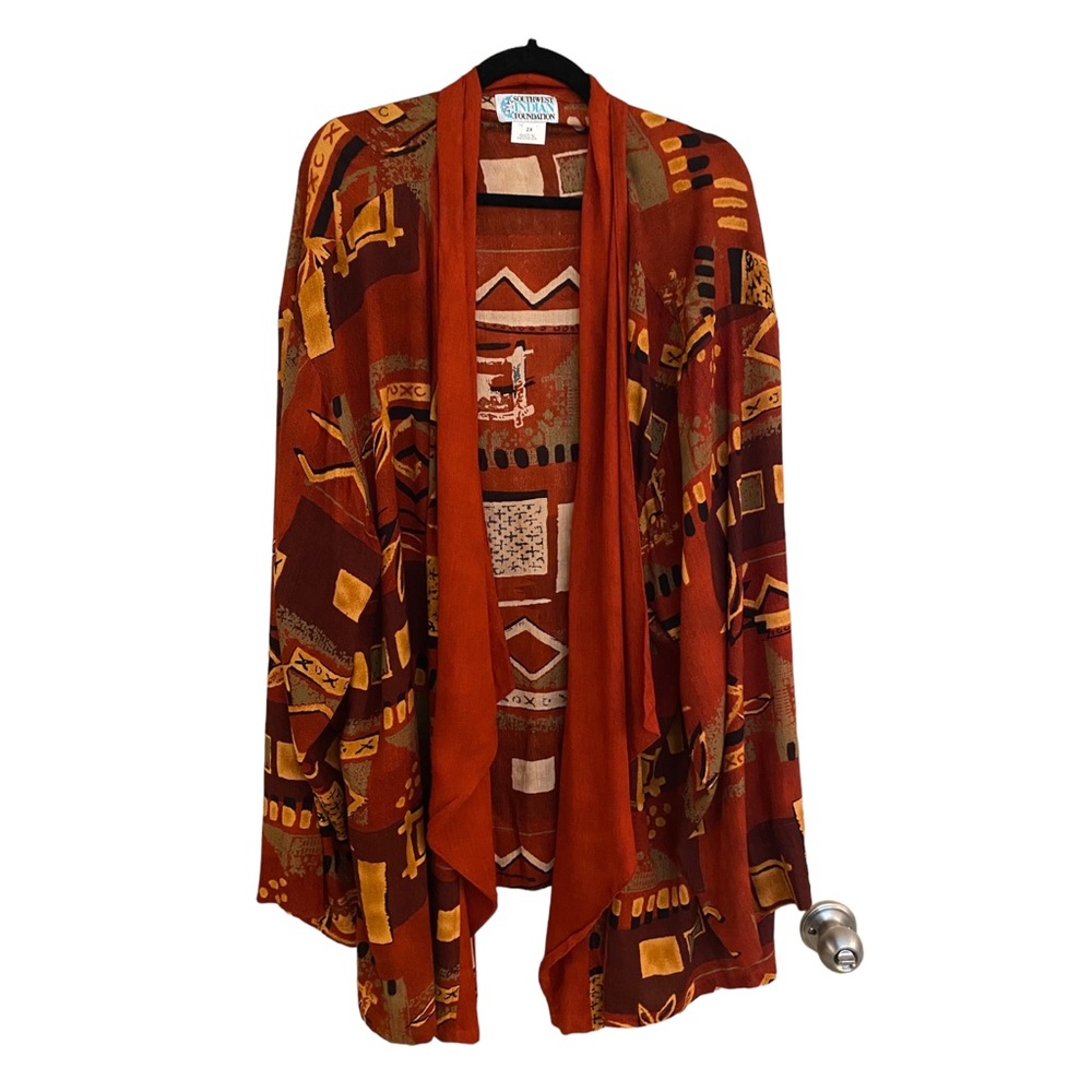 Southwest Indian Foundation Lightweight Jacket Size 2X